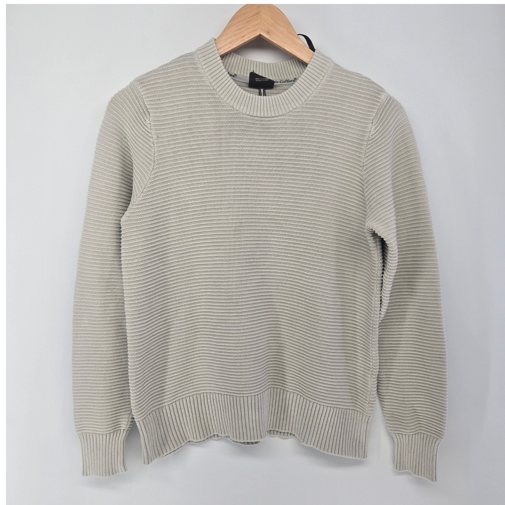 KUHL Sofie Sweater Womens M Organic Ribbed Knit Mountain Culture Crewneck Top